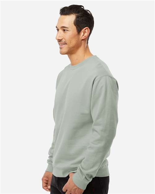 Unisex Midweight Crewneck Sweatshirt - OnModelSide - B83676443 - Dusty Sage