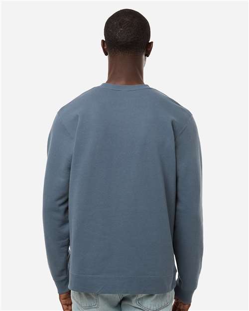 Unisex Midweight Crewneck Sweatshirt - OnModelBack - B83676483 - Storm Blue