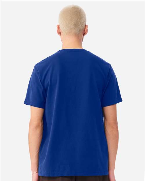 Unisex Heavyweight Garment-Dyed Tee - OnModelBack - B08306752 - Royal Blue