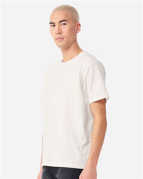 Unisex Heavyweight Garment-Dyed Tee - OnModelSide - B08306002 - Vintage White