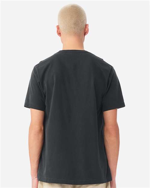 Unisex Heavyweight Garment-Dyed Tee - OnModelBack - B08306112 - Washed Black