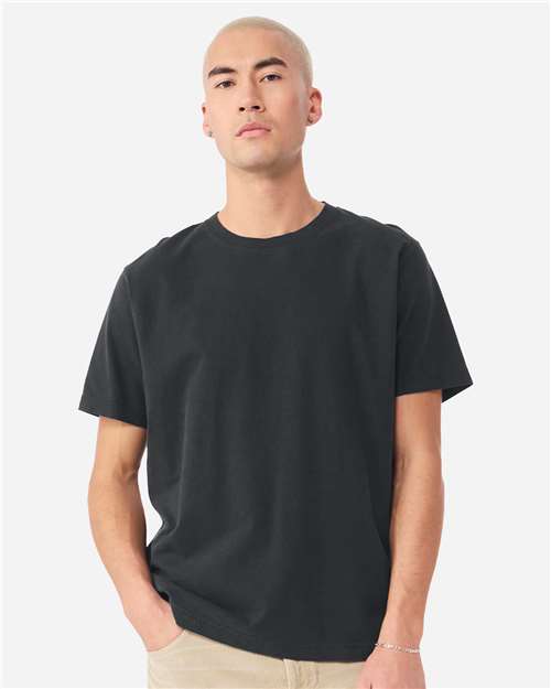 Unisex Heavyweight Garment-Dyed Tee - OnModelFront - B08306112 - Washed Black