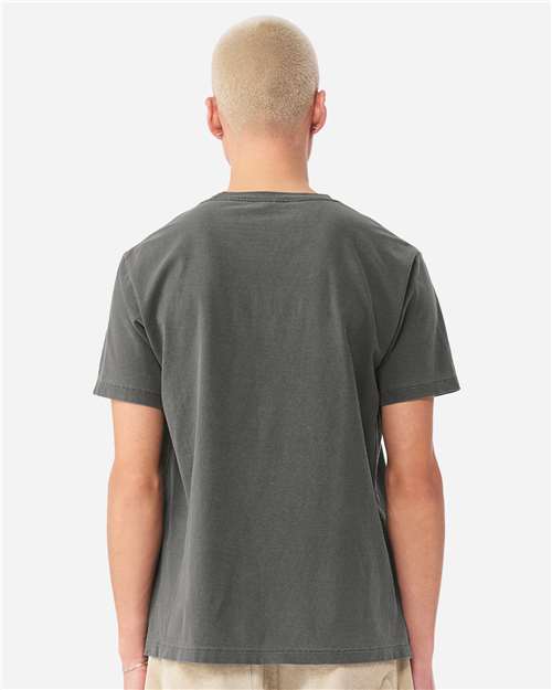 Unisex Heavyweight Garment-Dyed Tee - OnModelBack - B08306592 - Washed Charcoal