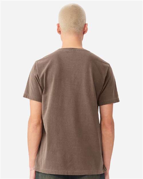 Unisex Heavyweight Garment-Dyed Tee - OnModelBack - B08306602 - Washed Cocoa