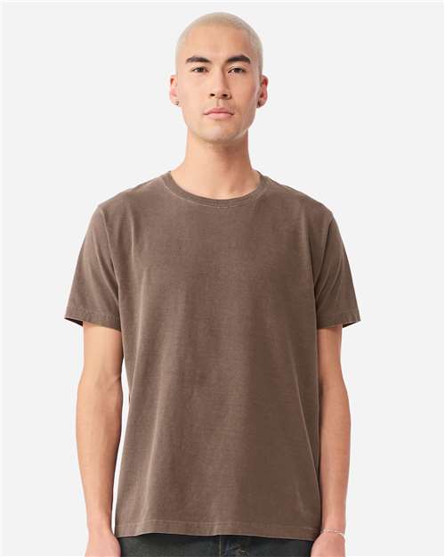 Unisex Heavyweight Garment-Dyed Tee - OnModelFront - B08306602 - Washed Cocoa
