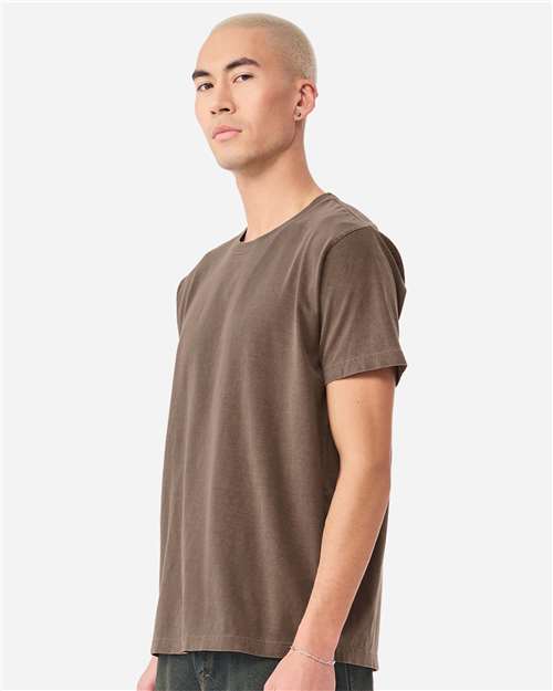 Unisex Heavyweight Garment-Dyed Tee - OnModelSide - B08306602 - Washed Cocoa