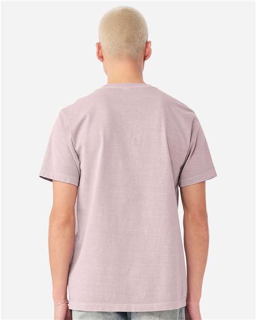 Unisex Heavyweight Garment-Dyed Tee - OnModelBack - B08306672 - Washed Lavender