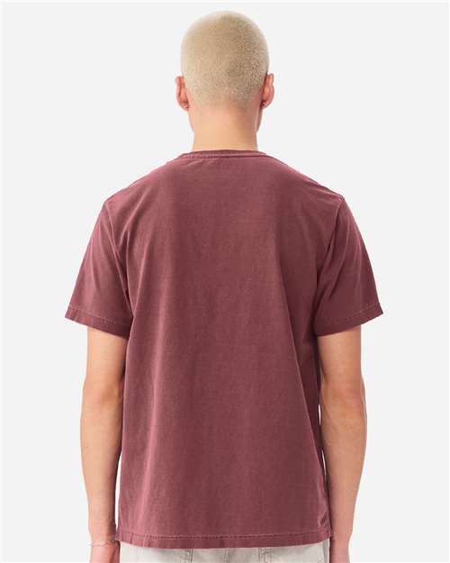 Unisex Heavyweight Garment-Dyed Tee - OnModelBack - B08306532 - Washed Maroon
