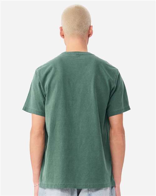 Unisex Heavyweight Garment-Dyed Tee - OnModelBack - B08306142 - Washed Pine