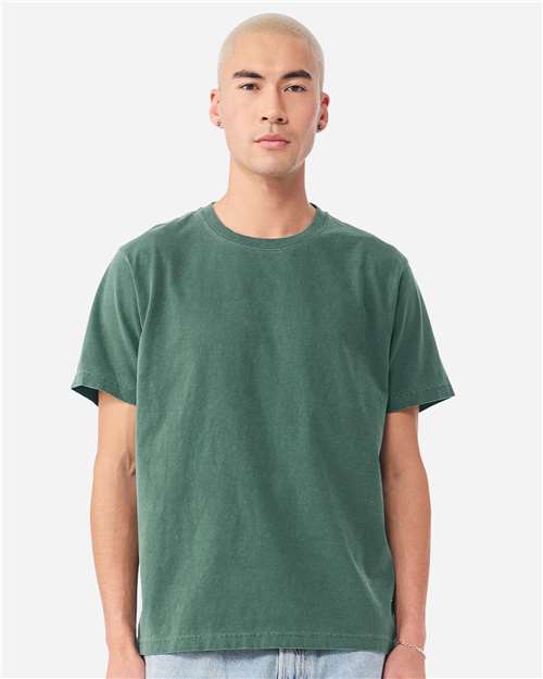 Unisex Heavyweight Garment-Dyed Tee - OnModelFront - B08306142 - Washed Pine