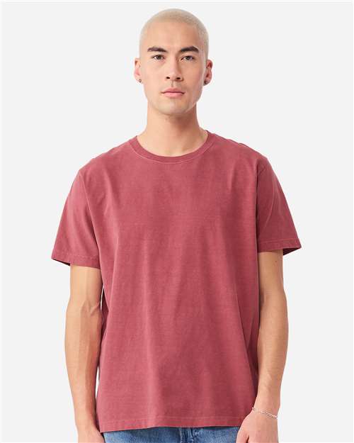 Unisex Heavyweight Garment-Dyed Tee - OnModelFront - B08306162 - Washed Red