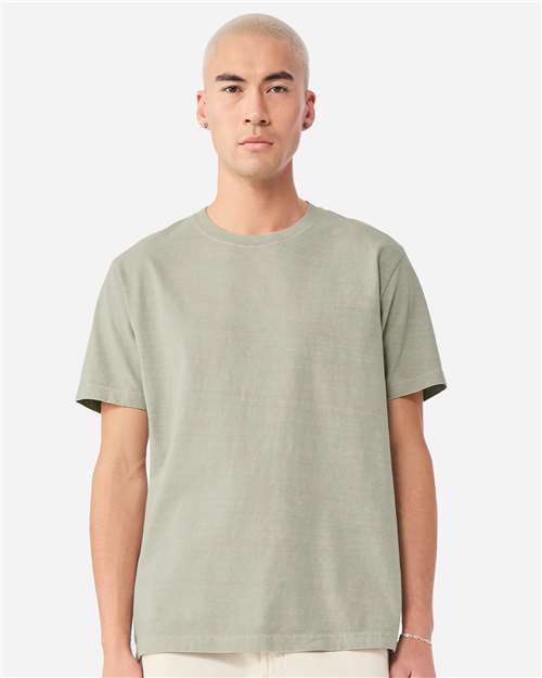 Unisex Heavyweight Garment-Dyed Tee - OnModelFront - B08306192 - Washed Thyme