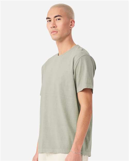 Unisex Heavyweight Garment-Dyed Tee - OnModelSide - B08306192 - Washed Thyme