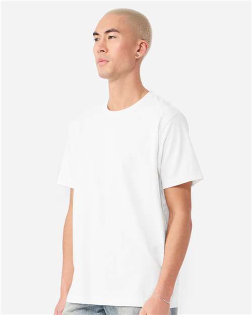 Unisex Heavyweight Garment-Dyed Tee - OnModelSide - B08306202 - White