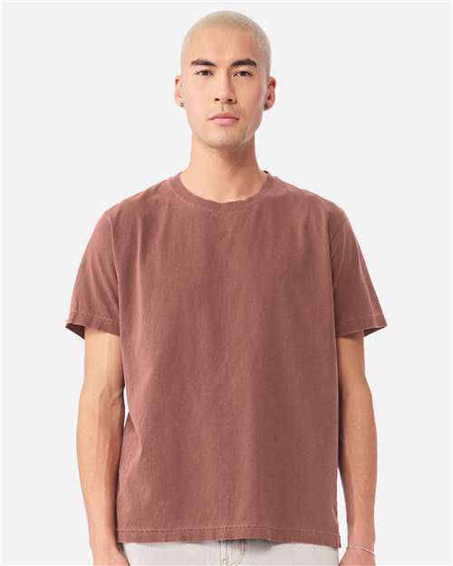 Unisex Heavyweight Garment-Dyed Tee - OnModelFront - B08306212 - Washed Chestnut
