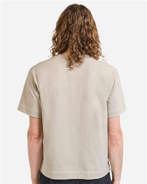 13ML0 Unisex Heavyweight Cotton Mid-Length Tee in 