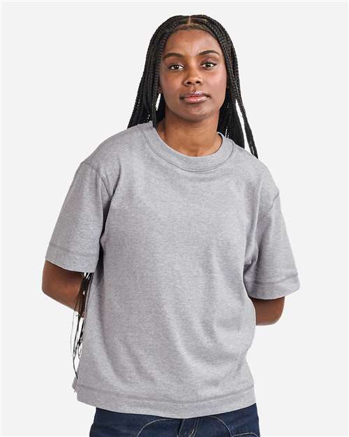13ML0 Unisex Heavyweight Cotton Mid-Length Tee in 