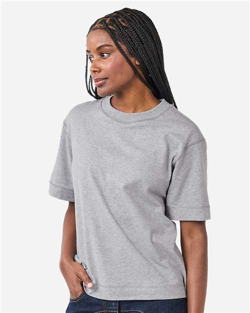 13ML0 Unisex Heavyweight Cotton Mid-Length Tee in 