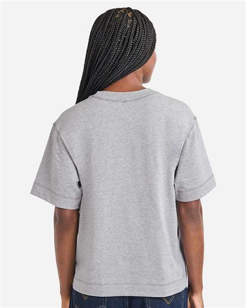 13ML0 Unisex Heavyweight Cotton Mid-Length Tee in 