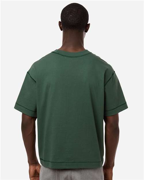 13ML0 Unisex Heavyweight Cotton Mid-Length Tee in 