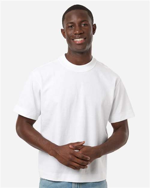 13ML0 Unisex Heavyweight Cotton Mid-Length Tee in 