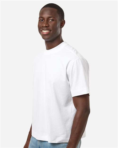 13ML0 Unisex Heavyweight Cotton Mid-Length Tee in 