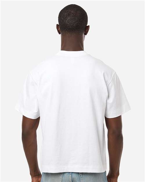 13ML0 Unisex Heavyweight Cotton Mid-Length Tee in 
