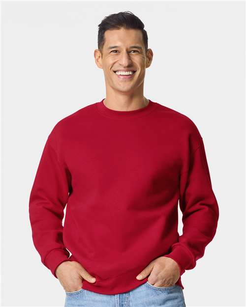 19000 Unisex Hammer Maxweight Crewneck Sweatshirt in Cherry Red
