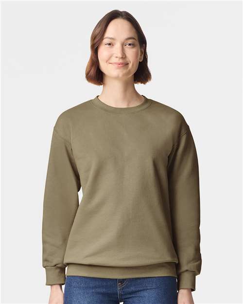 19000 Unisex Hammer Maxweight Crewneck Sweatshirt in Olive