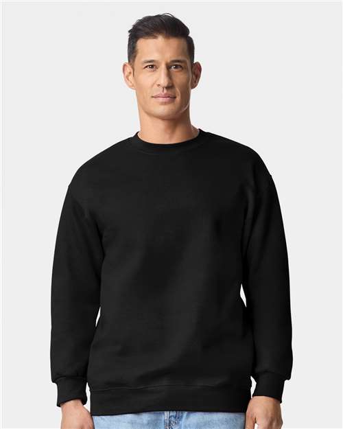 19000 Unisex Hammer Maxweight Crewneck Sweatshirt in Pitch Black