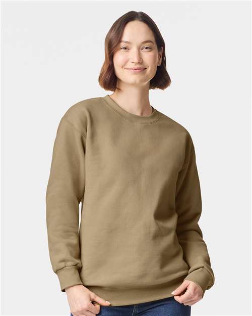 19000 Unisex Hammer Maxweight Crewneck Sweatshirt in Tan