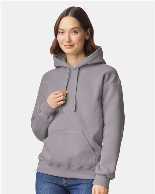 19500 Unisex Hammer Maxweight Hooded Sweatshirt in Gravel