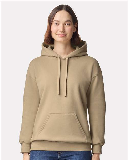 19500 Unisex Hammer Maxweight Hooded Sweatshirt in Tan