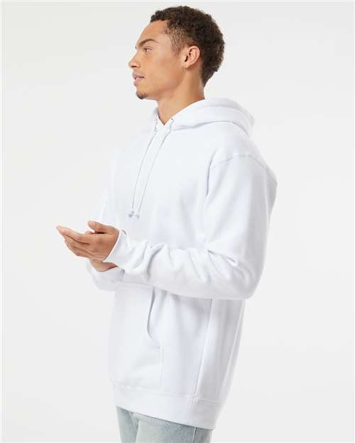 Unisex Heavyweight Hooded Sweatshirt - OnModelSide - B22276003 - White