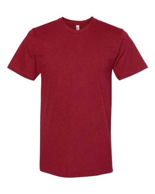 2001 Unisex Fine Jersey Tee in Cardinal