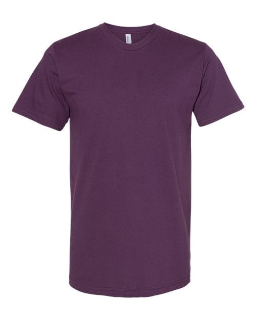 2001 Unisex Fine Jersey Tee in Eggplant