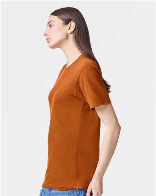 American Apparel 6364 S / Rust 2001 Unisex Fine Jersey Tee