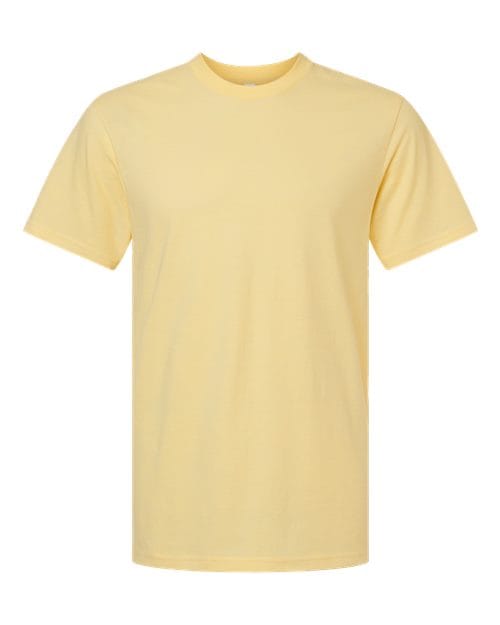 2001CVC Unisex CVC Tee in Heather Panna Cotta