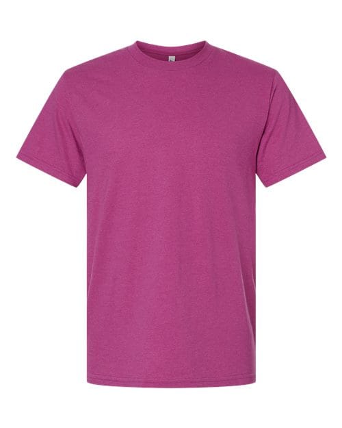 2001CVC Unisex CVC Tee in Heather Super Pink