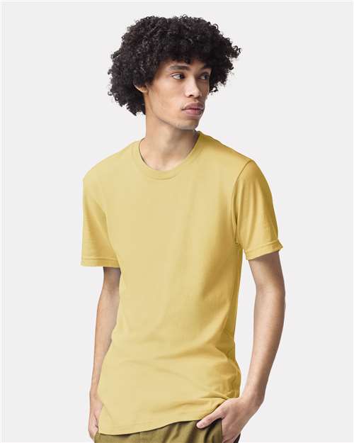 American Apparel 10485 S / Heather Yellow 2001CVC Unisex CVC Tee