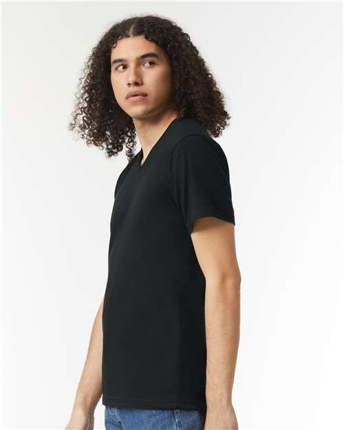 2006CVC Unisex CVC V-Neck Tee in 