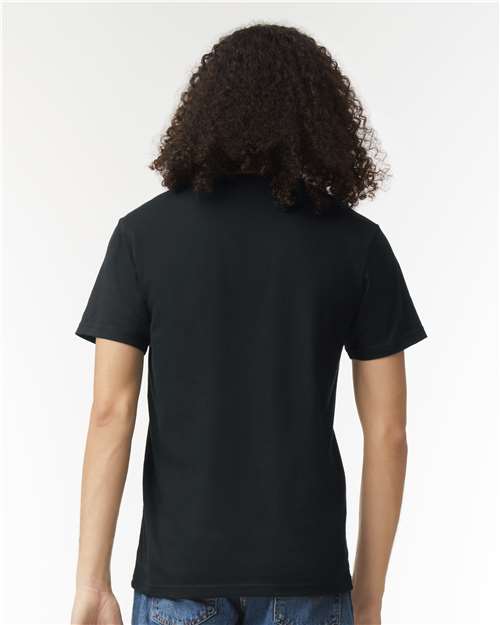 2006CVC Unisex CVC V-Neck Tee in 