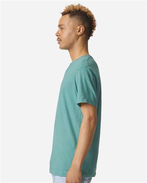 2006CVC Unisex CVC V-Neck Tee in 