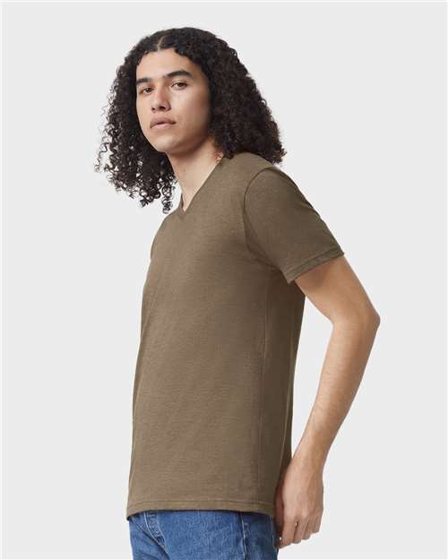 2006CVC Unisex CVC V-Neck Tee in 