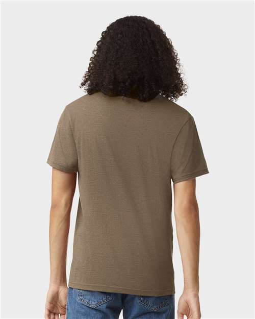 2006CVC Unisex CVC V-Neck Tee in 