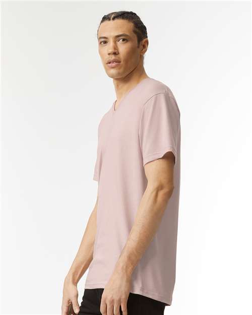 2006CVC Unisex CVC V-Neck Tee in 