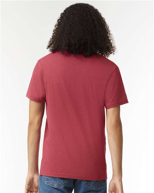 2006CVC Unisex CVC V-Neck Tee in 