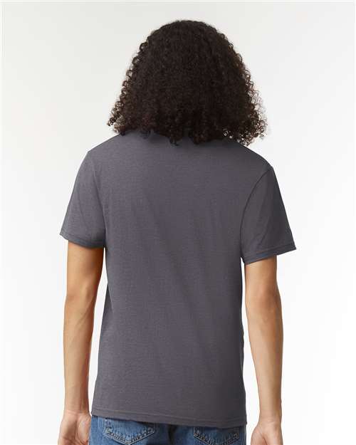 2006CVC Unisex CVC V-Neck Tee in 