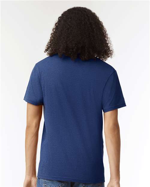 2006CVC Unisex CVC V-Neck Tee in 