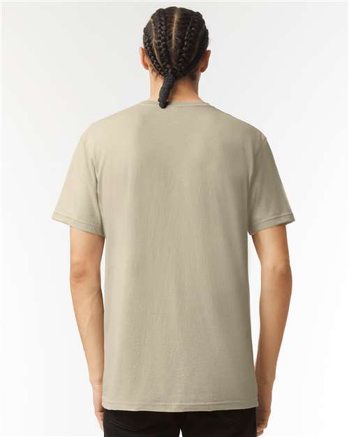 2006CVC Unisex CVC V-Neck Tee in 
